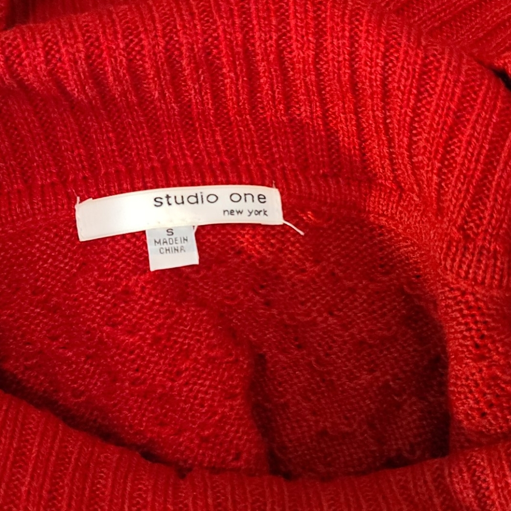 Studio One Red Dress Size Small - Picture 6 of 7